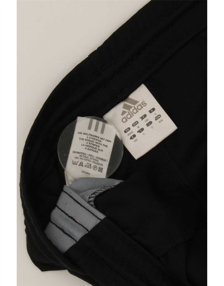 Pantaloni de trening Adidas pentru bărbați UK 40/42 Medium Black Colorblock Poliester