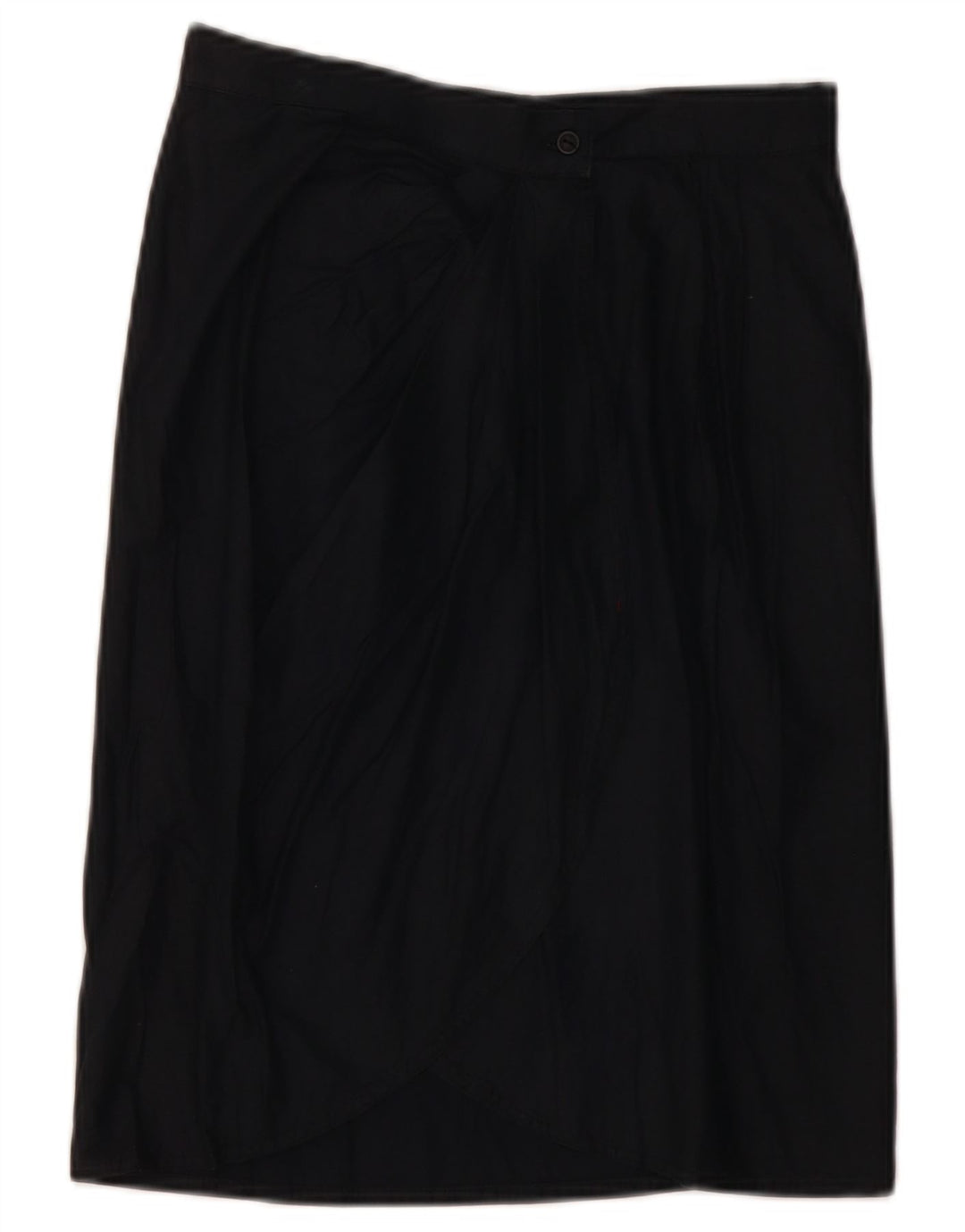 VINTAGE Womens Wrap Skirt W26 Small Black