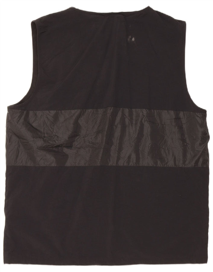 Fila Mens Utility Gilet UK 42 XL Poliester negru
