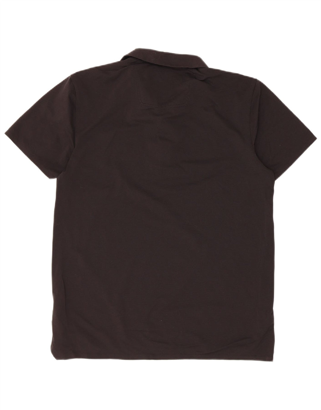 Cămașă polo pentru bărbați Hugo Boss Slim Fit Poliamidă neagră medie