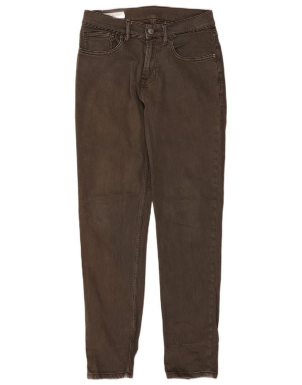 Blugi conici pentru bărbați Zara EU 40 Medium W31 L31 Maro