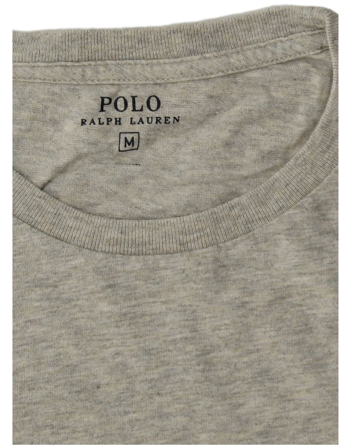 Tricou Polo Ralph Lauren pentru bărbați Top Medium Gri Pete