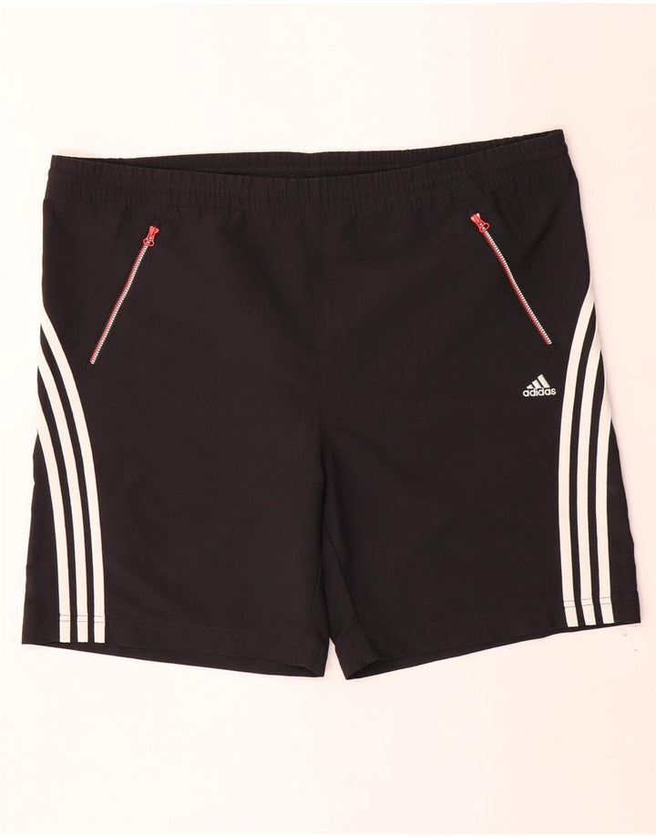 Pantaloni scurți sport pentru bărbați Adidas XL poliester negru