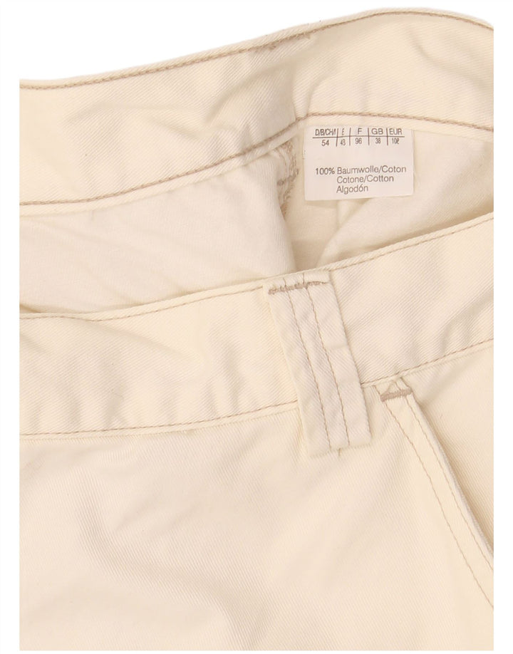 Pantaloni scurti cargo vintage pentru bărbați W38 XL, bumbac alb