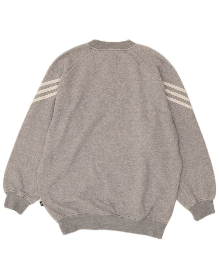 Adidas Băieți Pulover Pulover 13-14 Ani Gri Bumbac