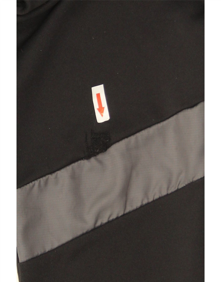 Pantaloni de trening Adidas pentru femei UK 12 Medium Black Colorblock Poliester