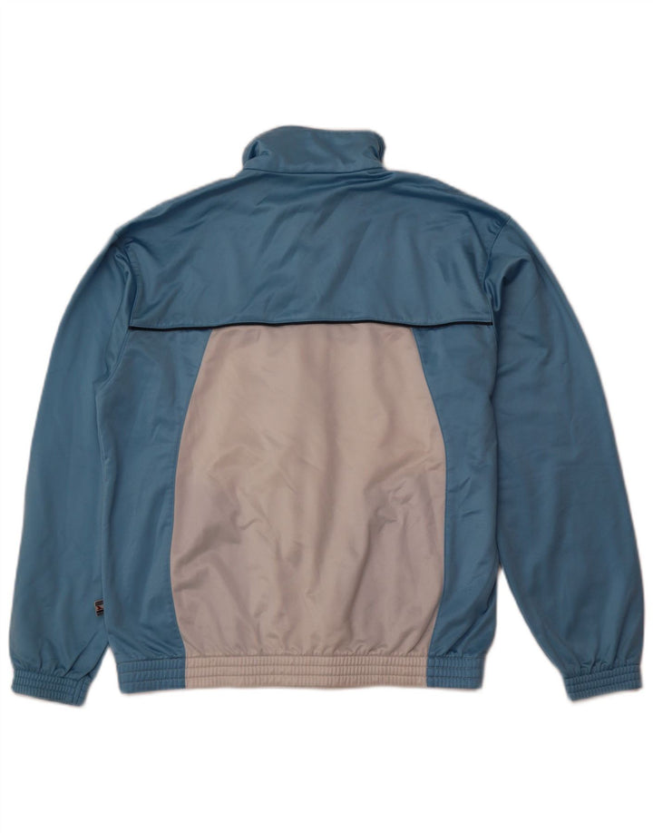 Jachetă de trening pentru bărbați Diadora UK 40, albastru mediu, poliester color bloc