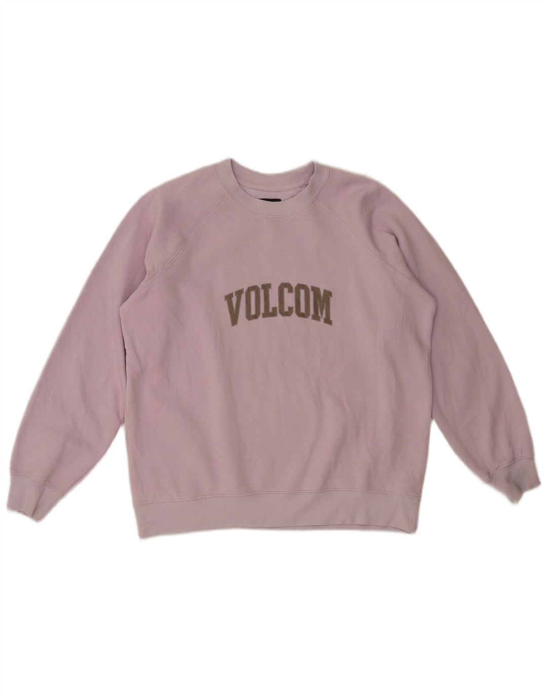 Pulover supradimensionat cu grafic pentru femei Volcom UK 14 Mov mediu