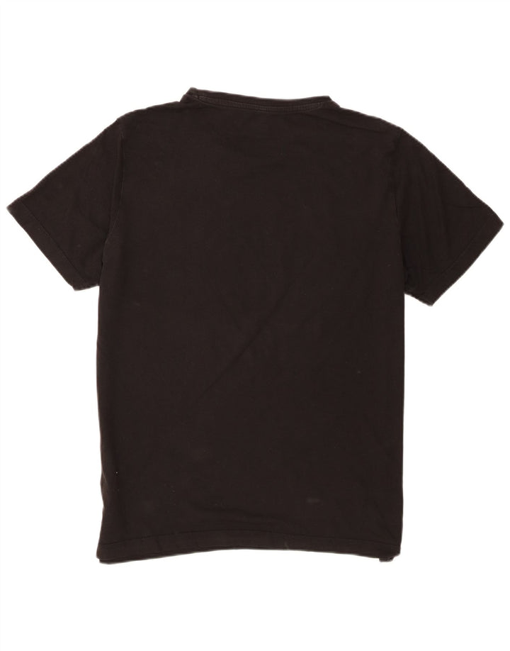 Tricou grafic Puma pentru bărbați Top mediu negru bumbac
