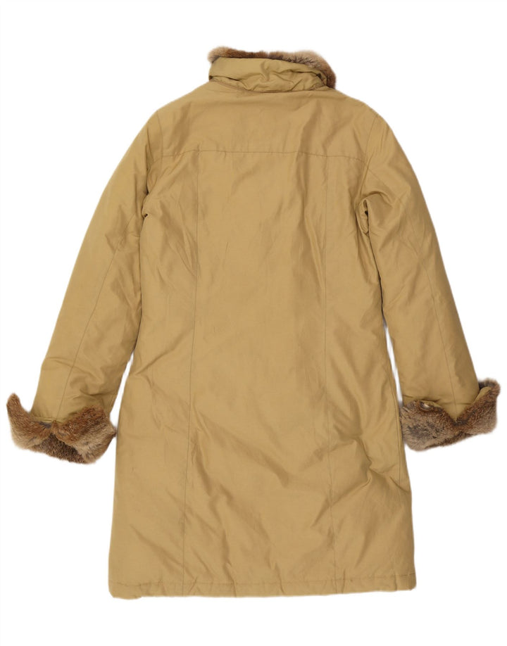 Palton căptușit pentru femei Woolrich UK 14 Medium Beige Bumbac