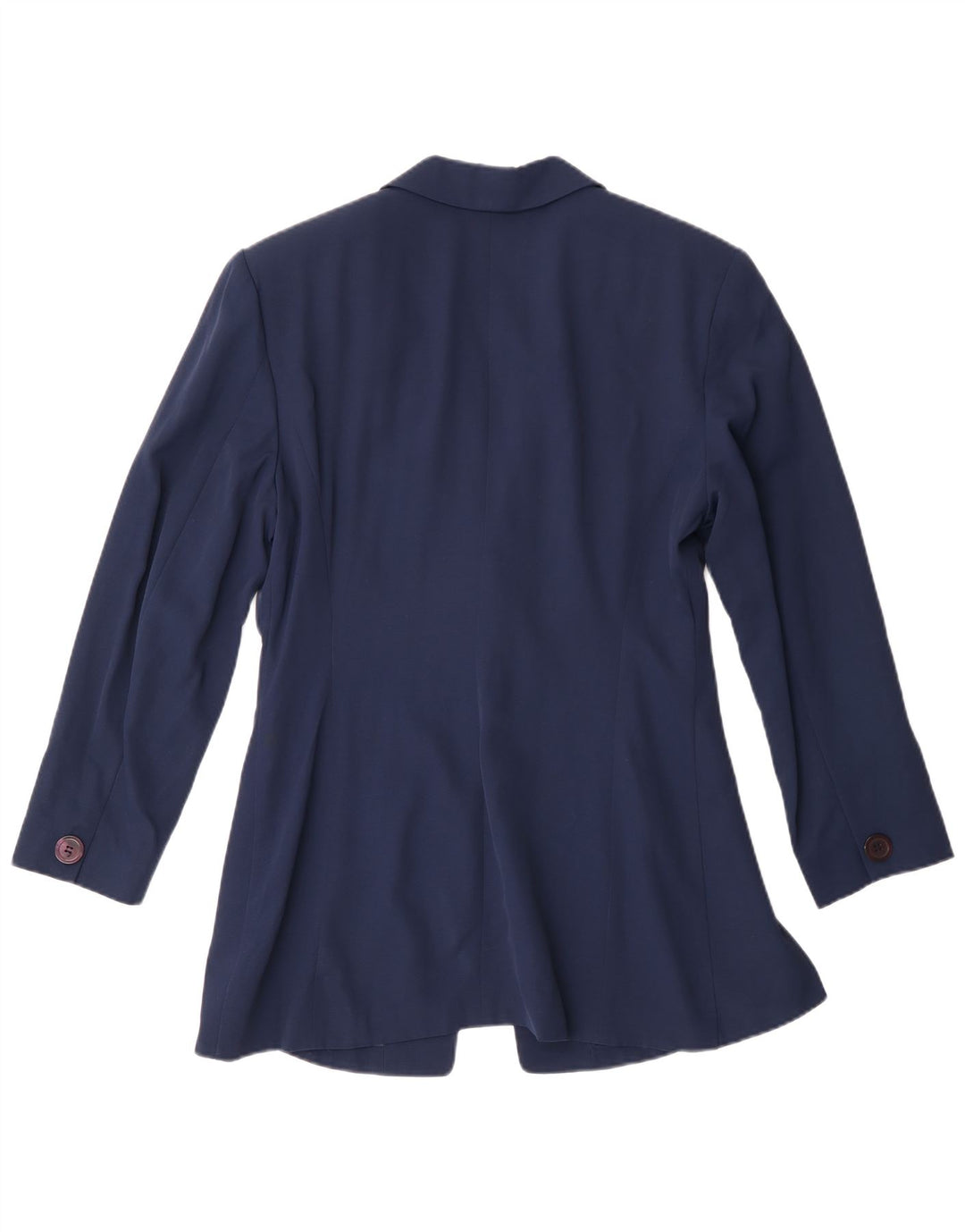 Jachetă Blazer Vintage Femei 1 Buton IT 44 Medium Bleumarin Acetat