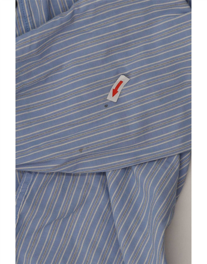 Cămașă pentru bărbați Levi's XL, bumbac cu dungi albastre
