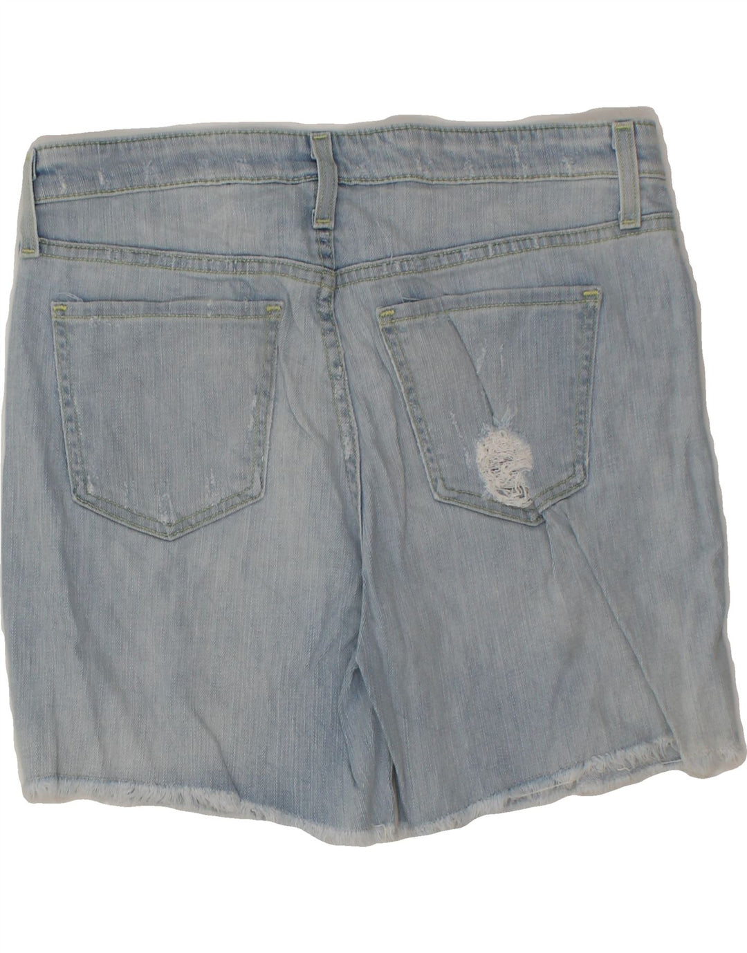 MOSSIMO Womens Distressed Denim Shorts US 10 Large W30 Blue Cotton Vintage Mossimo and Second-Hand Mossimo from Messina Hembry 