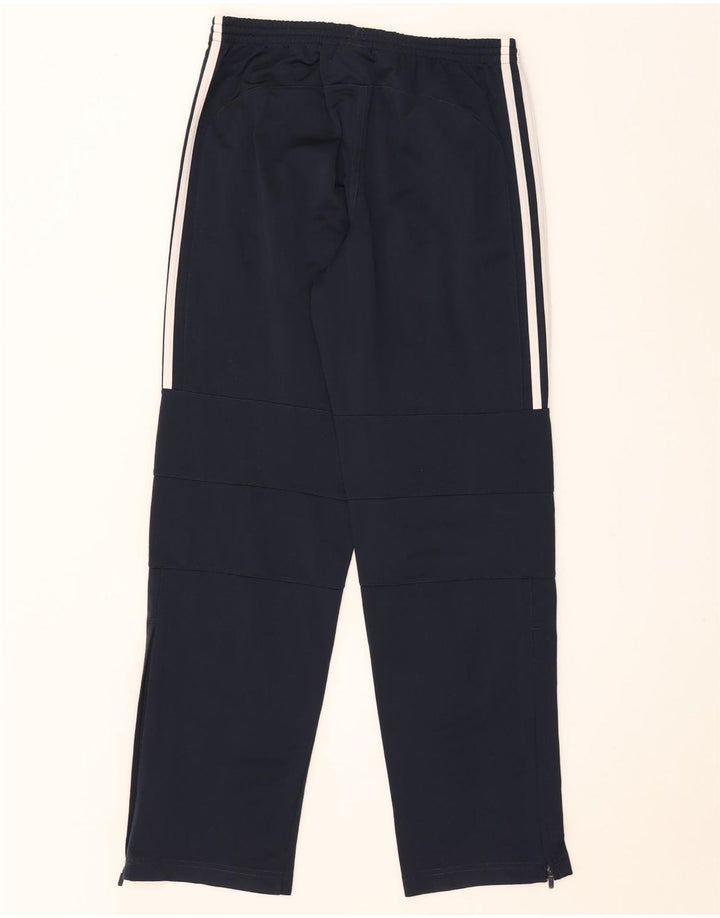 Pantaloni de trening Adidas baieti 13-14 ani poliester bleumarin