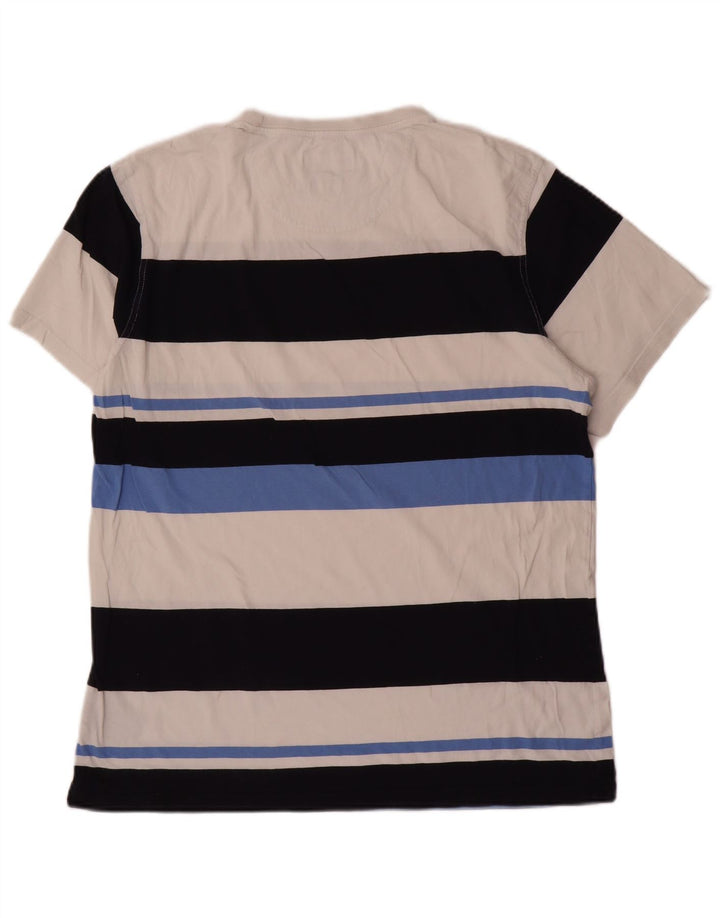 Tricou pentru bărbați Barbour Top mare din bumbac cu dungi albe
