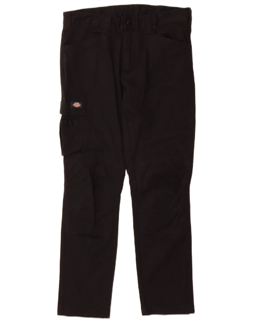 Pantaloni cargo dritti pentru bărbați Dickies W34 L32 bumbac negru