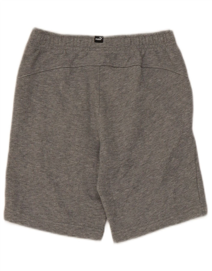 Pantaloni scurți sport Puma pentru băieți 7-8 ani gri