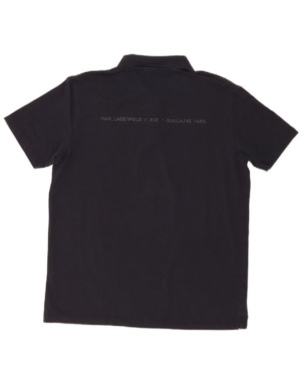 Tricou polo bărbați Karl Lagerfeld XL bleumarin