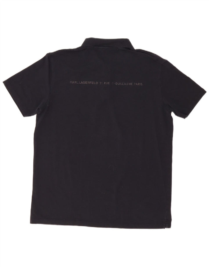 Tricou polo bărbați Karl Lagerfeld XL bleumarin