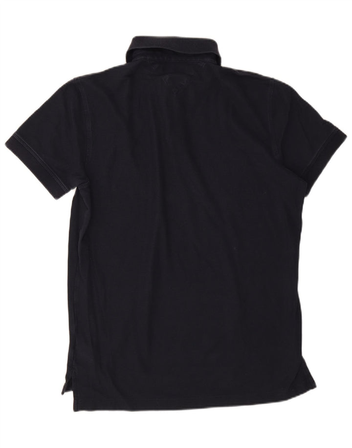 Cămașă polo Tommy Hilfiger pentru bărbați, cu formă regulată, din bumbac, albastru bleumarin mediu