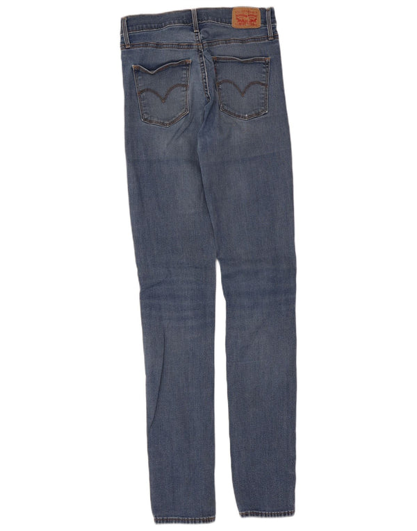 Blugi skinny pentru slăbit pentru femei Levi's W27 L34 Bumbac albastru