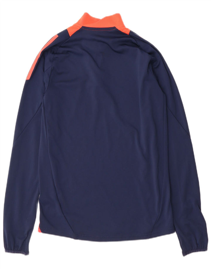 Trening ADIDAS pentru băieți Manchester United Pulover Top 15-16 ani, bleumarin