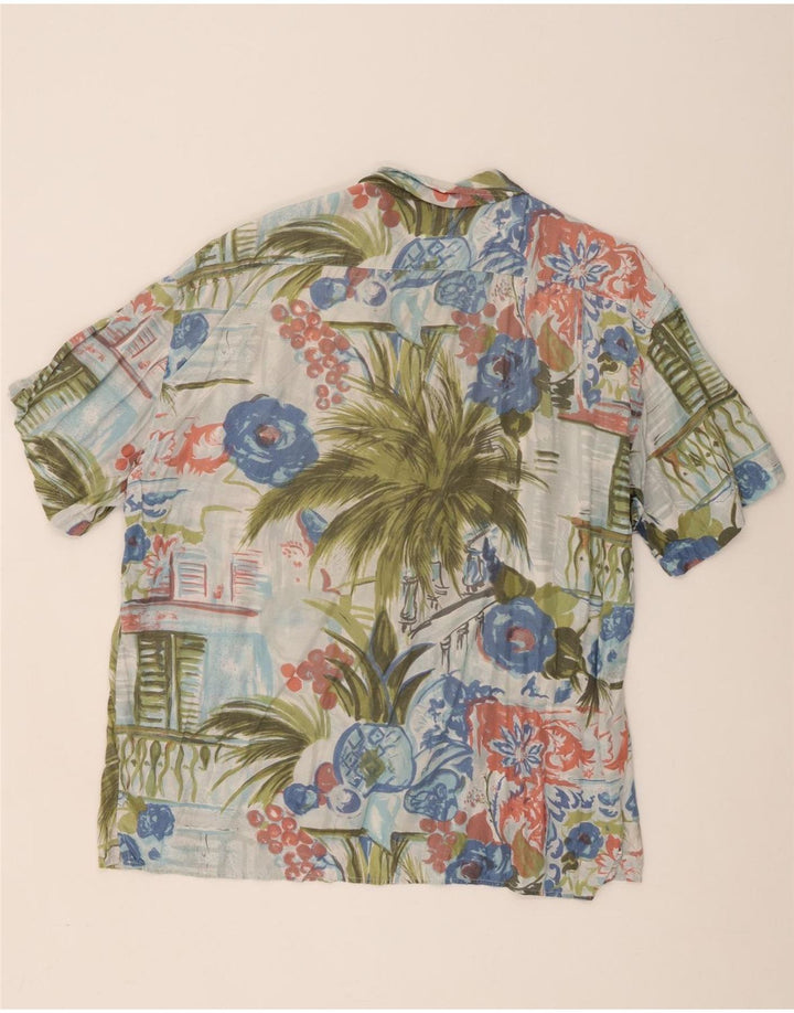 Cămașă Ciao pentru bărbați cu mânecă scurtă XL, multicoloră, florală, viscoză