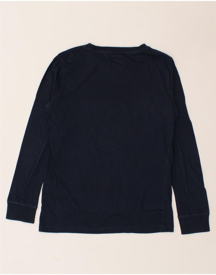 LEVI'S Boys Graphic Top Long Sleeve 13-14 Years Navy Blue Cotton Vintage Levi's and Second-Hand Levi's from Messina Hembry 
