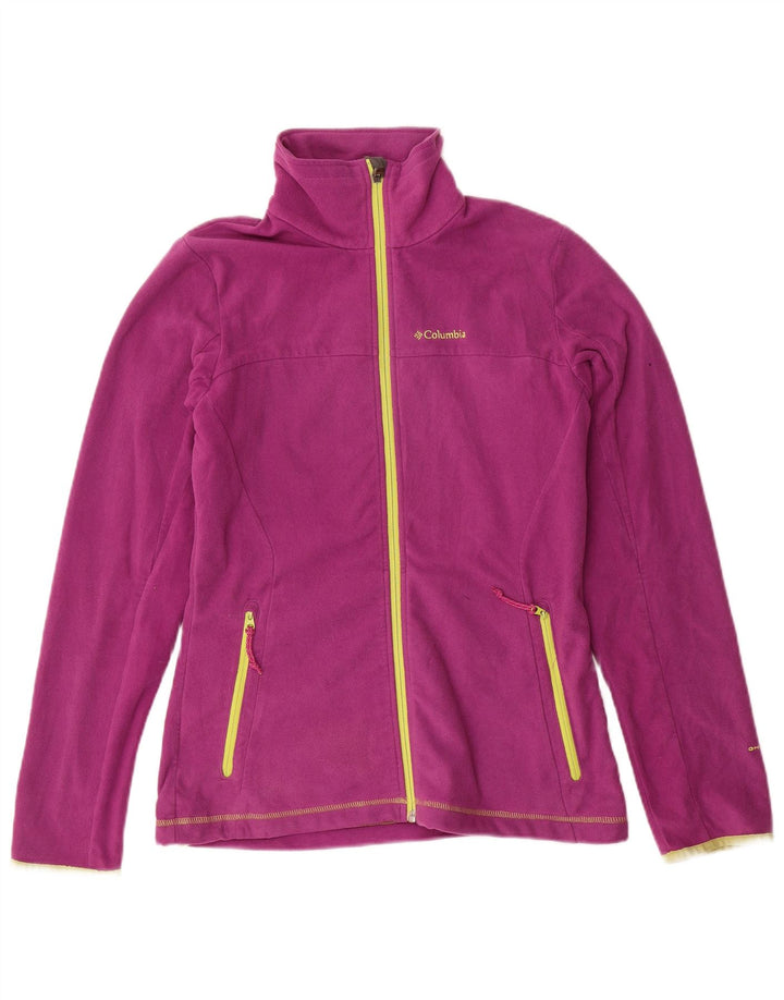 COLUMBIA Jachetă pentru femei Omni-Wick Fleece UK 12 Poliester violet mediu