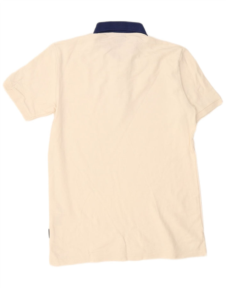 Tricou polo pentru bărbați Ellesse, mic din bumbac alb