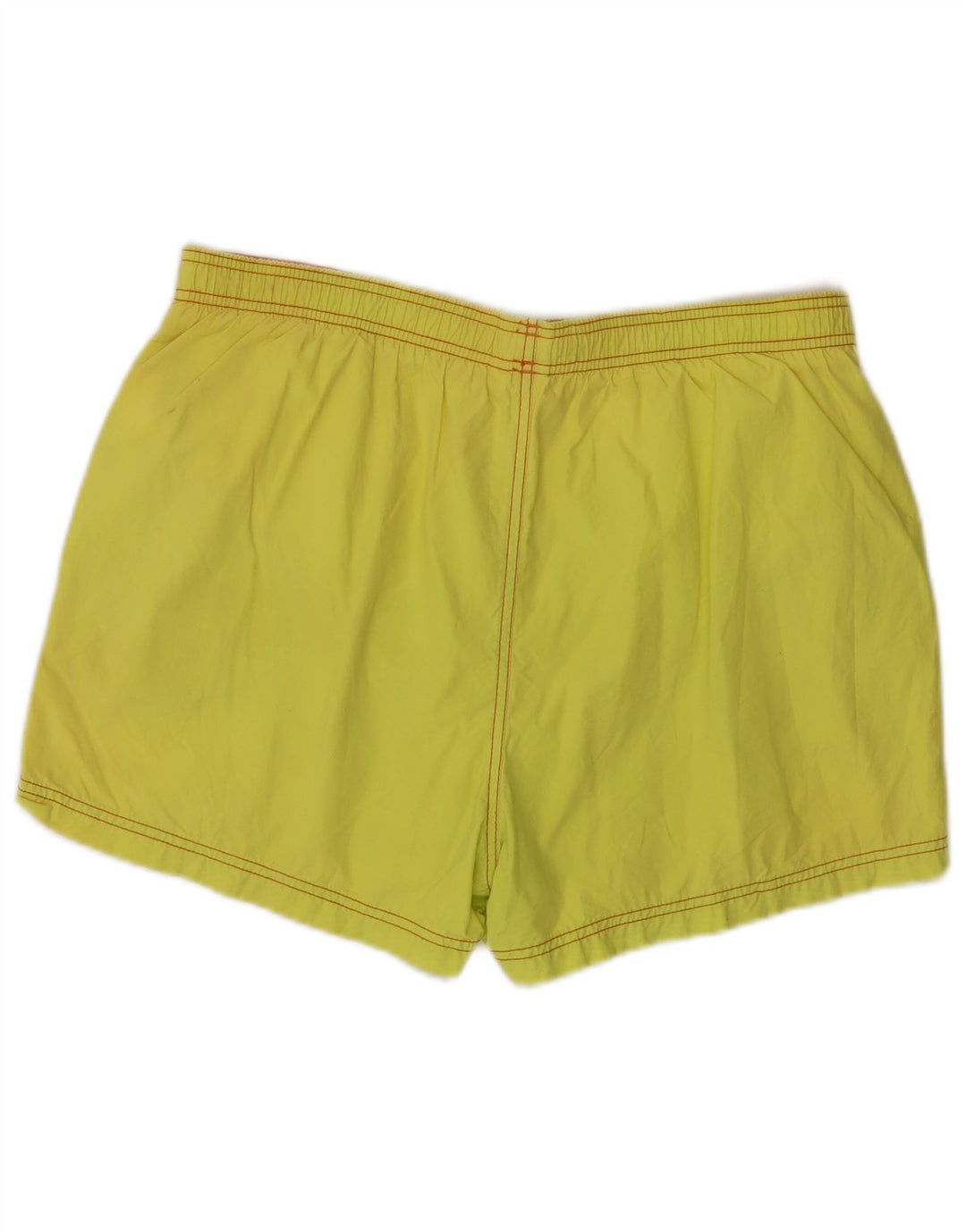 Pantaloni scurți de înot Reebok pentru bărbați, din poliester galben mare