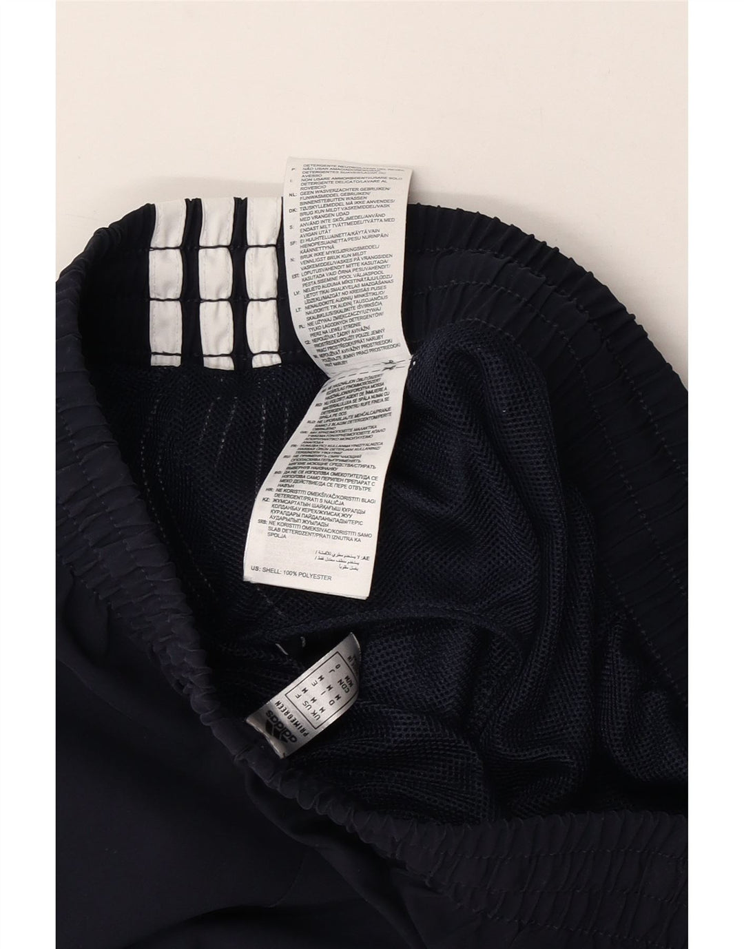 Pantaloni scurți sport Adidas pentru bărbați, poliester, albastru, mediu