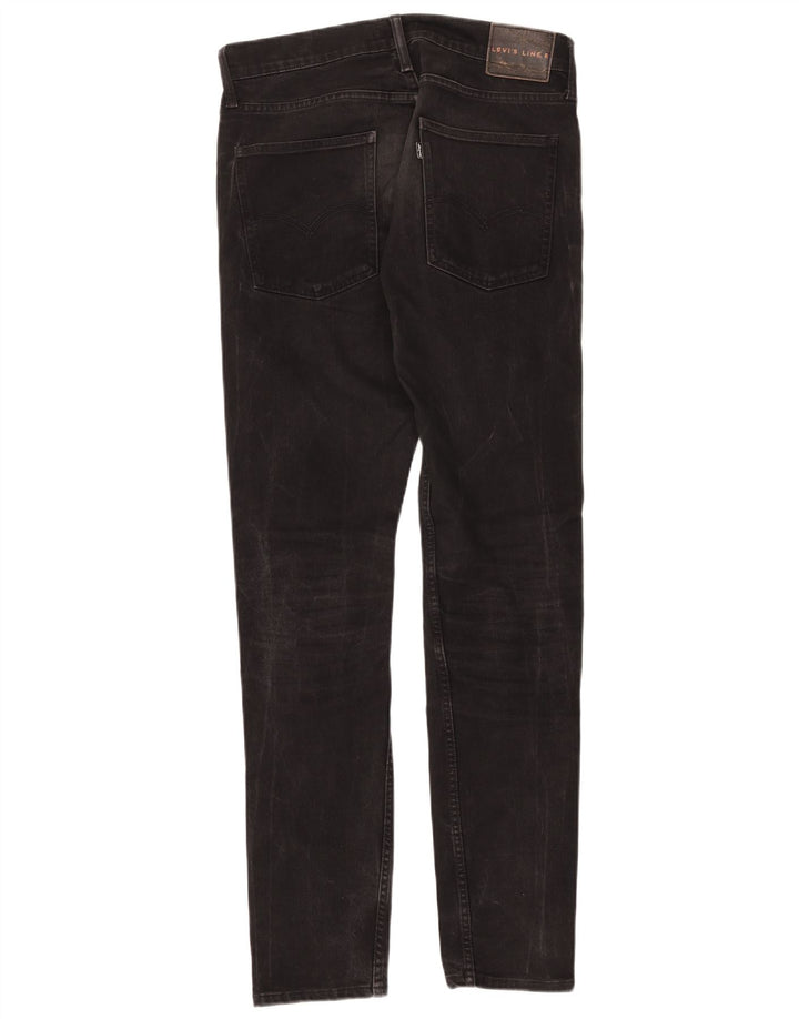 Blugi Levi's pentru femei Line 8 Slim W30 L34 Bumbac negru