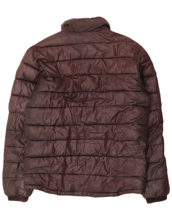 Jack & Jones jachetă căptușită pentru bărbați UK 40 mare maro