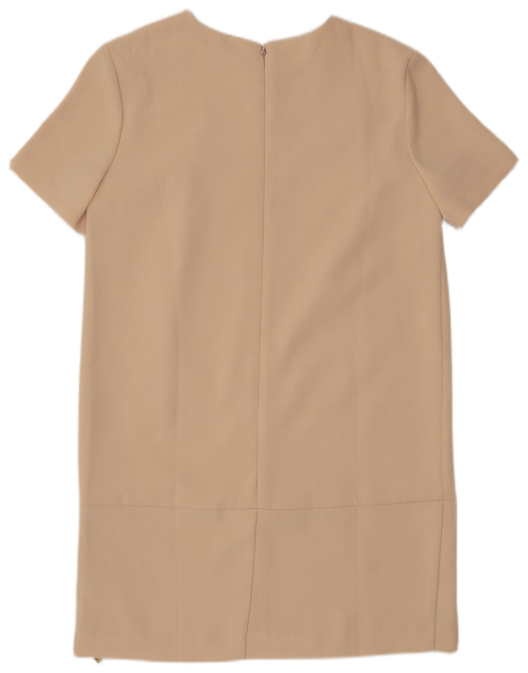 Elisabetta Franchi Rochie Schimbată Femei IT 42 Medium Bej Poliester Clasică