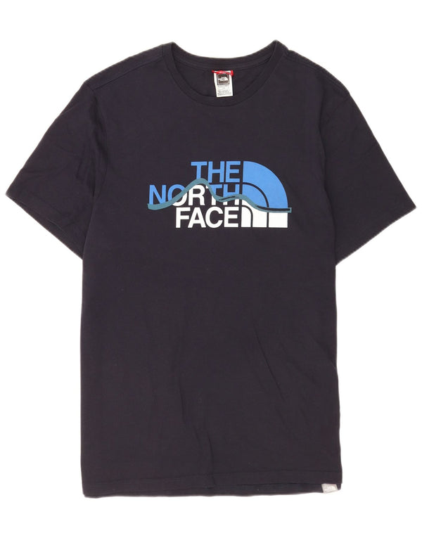 Tricou grafic cu mânecă scurtă pentru bărbați The North Face Top mare bleumarin