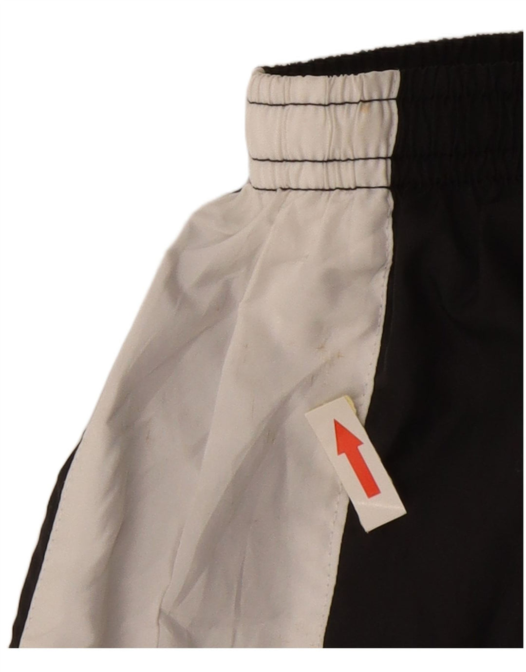 Pantaloni scurți sport Nike pentru femei US 8/10 Medium Black Colorblock Poliester