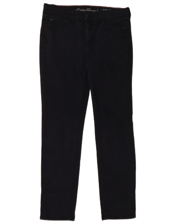 Blugi subțiri pentru femei Eddie Bauer US 6 Medium W30 L29 Bumbac bleumarin