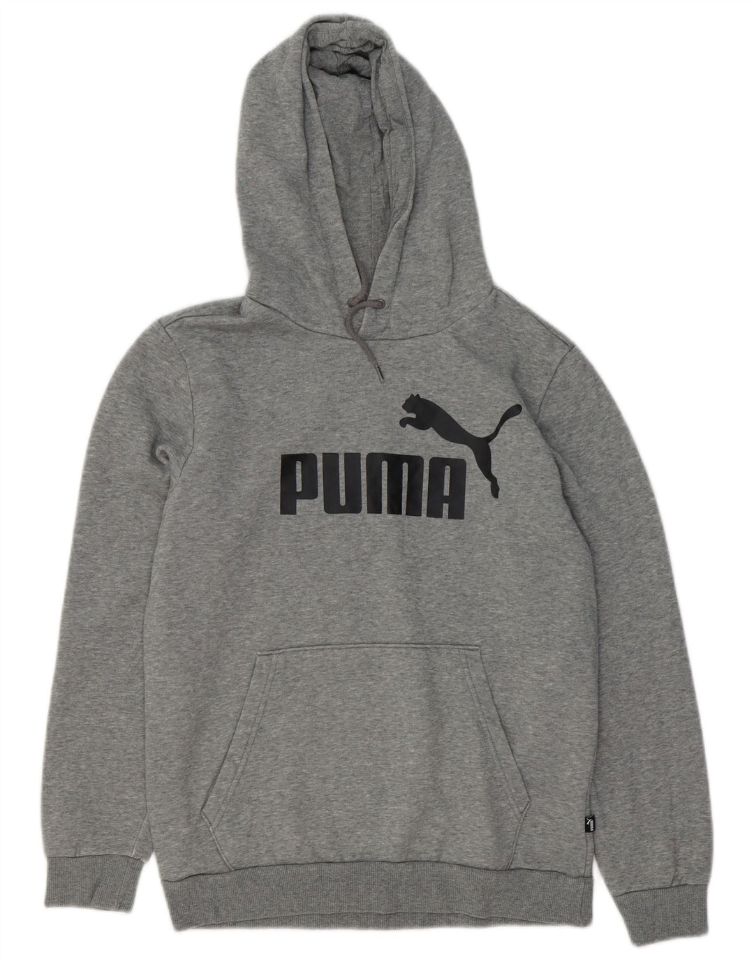 Pulover PUMA pentru bărbați, cu capota, gri mic, bumbac