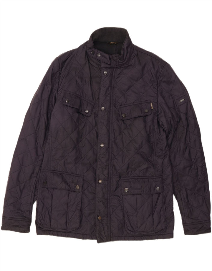 BARBOUR Jachetă matlasată pentru bărbați UK 42 XL Bleumarin Poliamidă