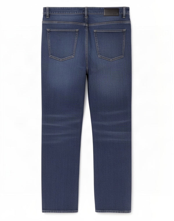 Blugi Hugo Boss Candiani Slim pentru barbati W34 L30 bumbac bleumarin