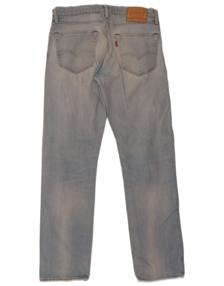 Blugi drepti pentru bărbați Levi's 504 W31 L32 Bumbac albastru
