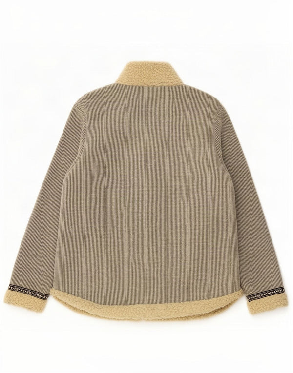 Jachetă Sherpa pentru bărbați Lapponia UK 42 XL Gri Poliester geometric