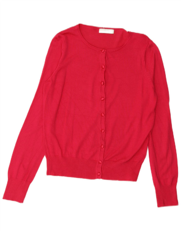 Pulover cardigan pentru femei Marks & Spencer UK 8 mic roz viscoză