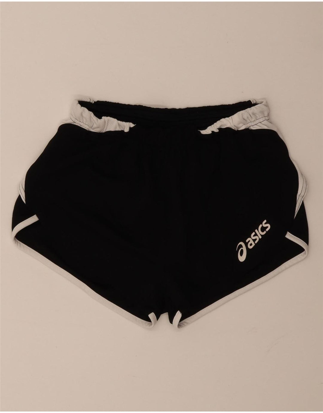 Pantaloni scurti sport Asics pentru femei UK 10, negru, poliester color bloc