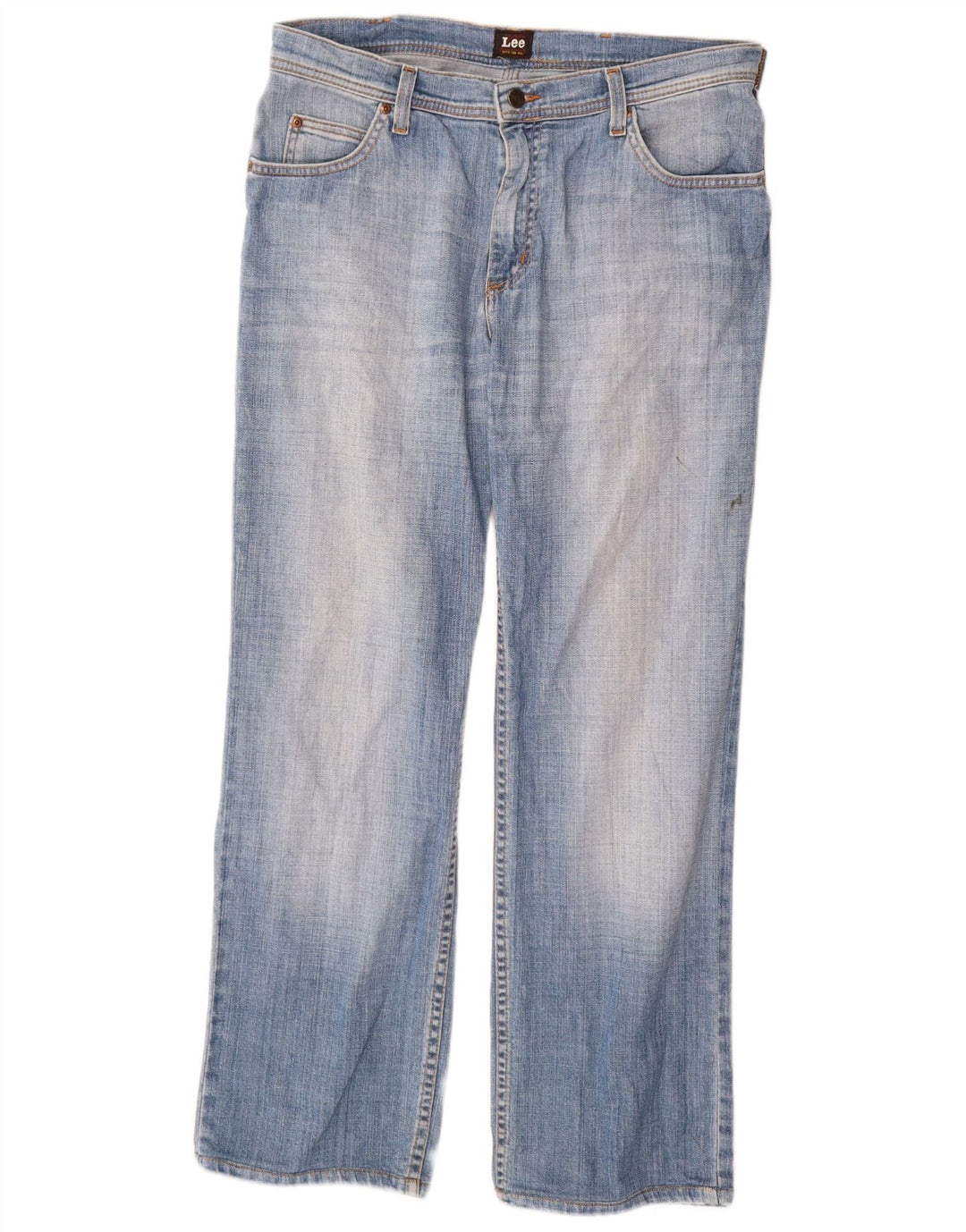Blugi Lee Brooklyn Straight pentru bărbați L34 L34 Bumbac albastru