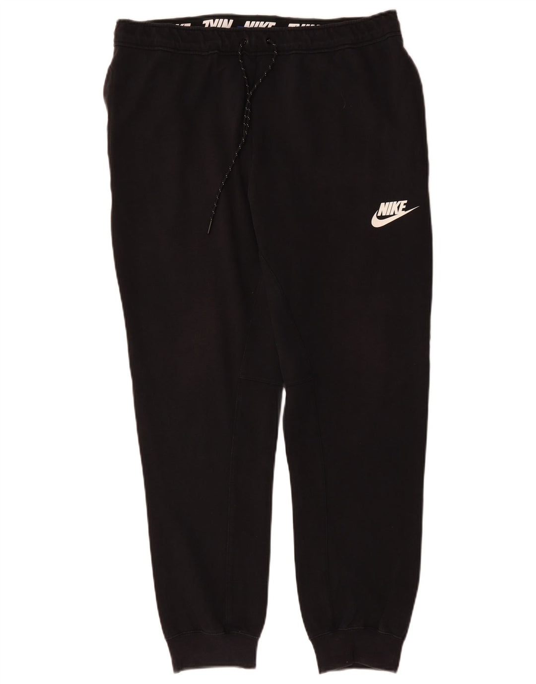 Pantaloni de trening Nike pentru bărbați Joggeri mari, negru, bumbac