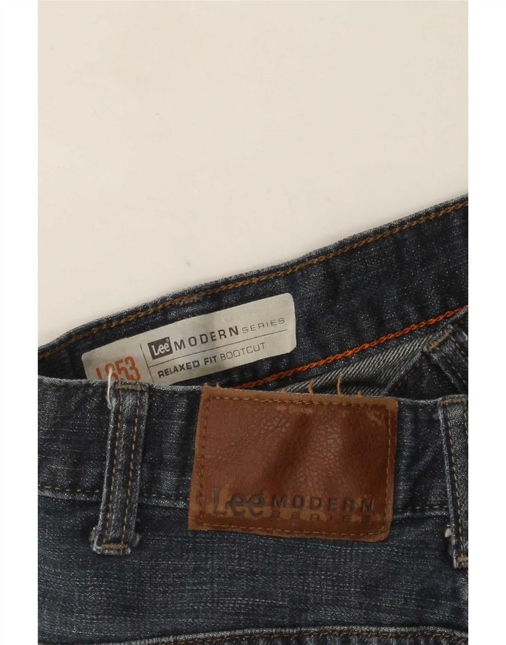 Blugi Lee pentru bărbați, serie Modern, cu tăiere relaxată, cu bootcut, W38 L29, albaștri