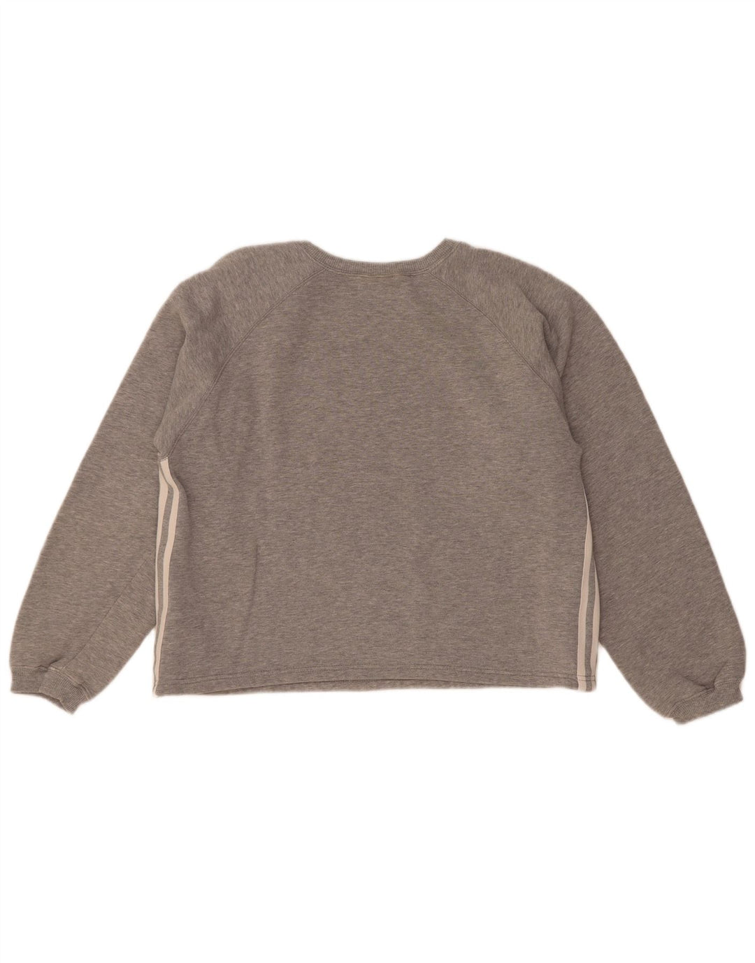 Pulover adidas pentru femei UK 14 bumbac gri mediu