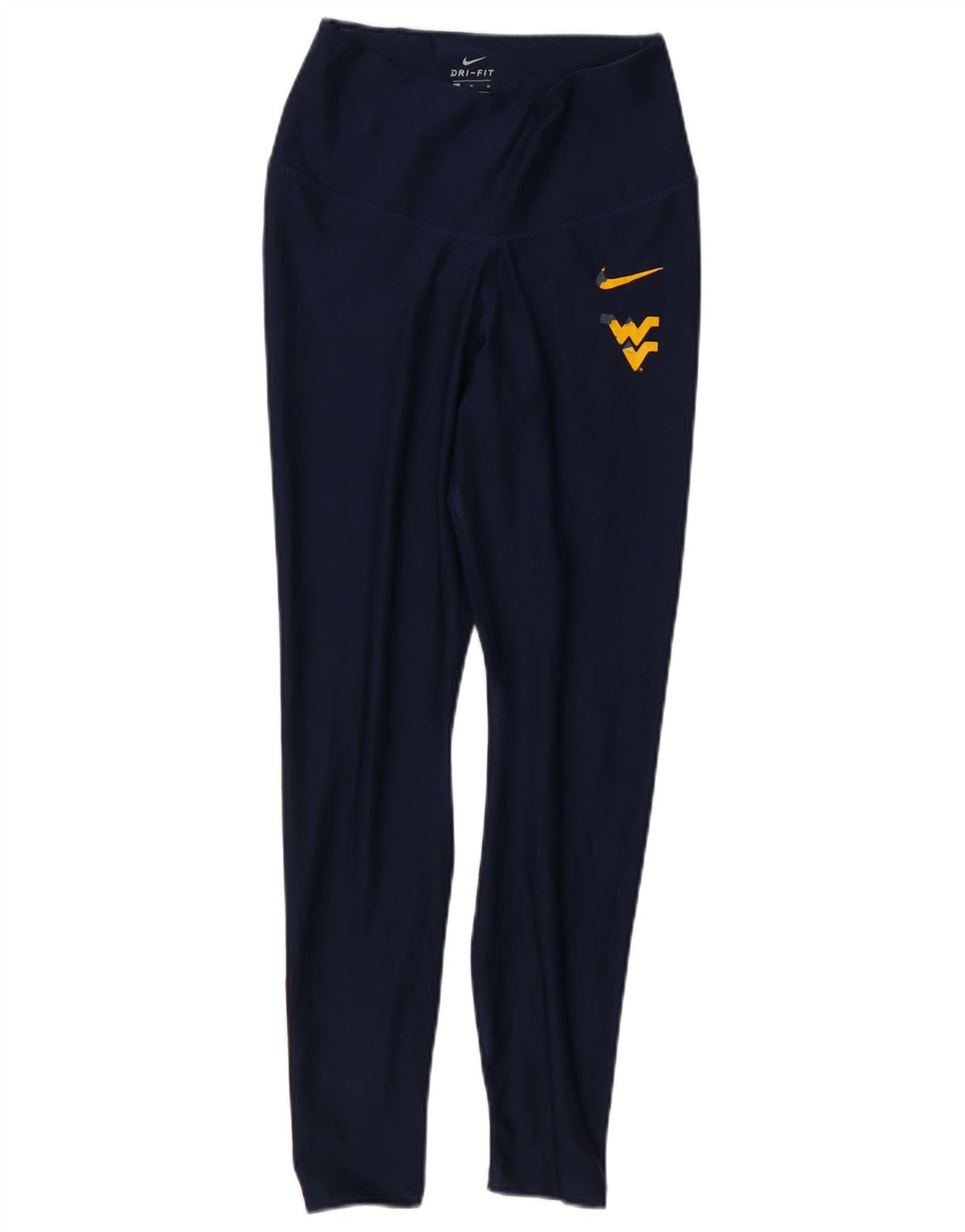 Leggings Dri Fit NIKE pentru femei UK 12 Poliester mediu albastru bleumarin